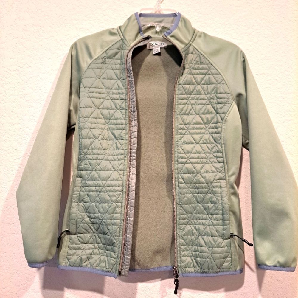 Dover Saddlery The Stride Transition Jacket Athletic Light Green Women's XXS